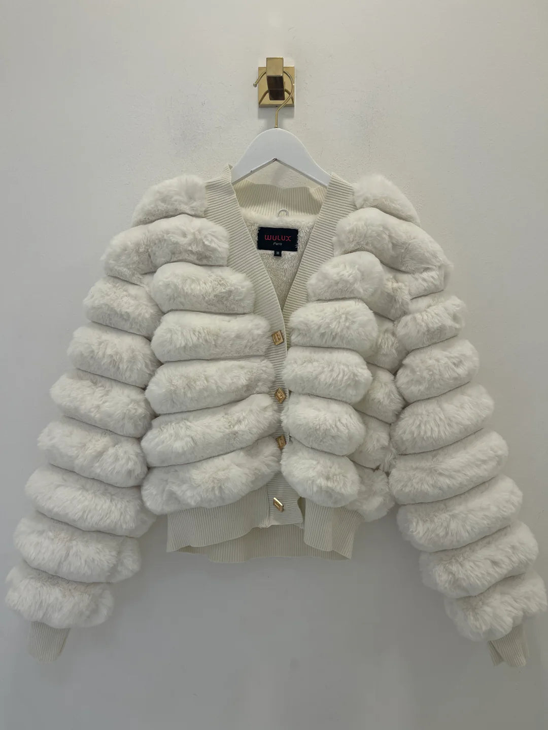 Millie faux fur Cardigan