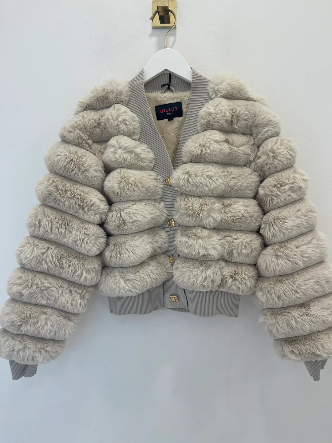 Millie faux fur Cardigan